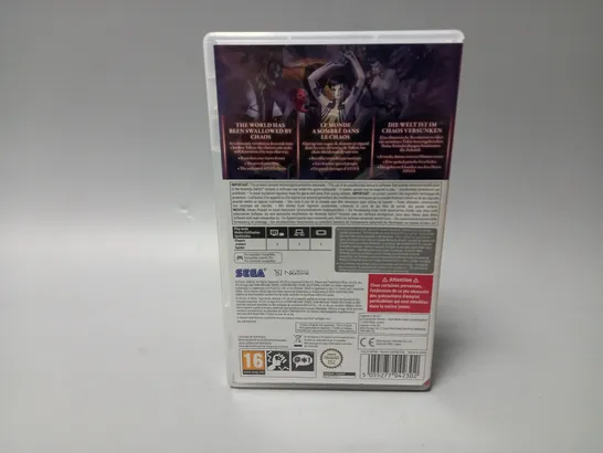 BOXED SHIN MEGAMI TENSEI III HD REMASTER (NINTENDO SWITCH)