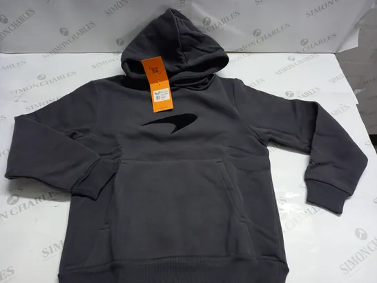 MCLARENS WOMENS TEAM CORE HOODIE IN GREY - 8