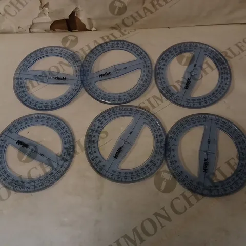 HELIX 10CM 360 DEGREE PROTRACTORS