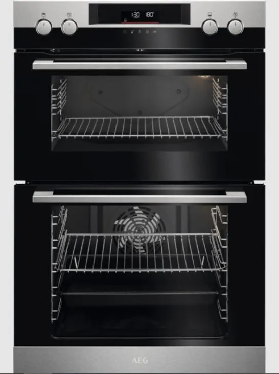 AEG DCK531160M DOUBLE OVEN BUILT IN SURROUNDCOOK STAINLESS STEEL