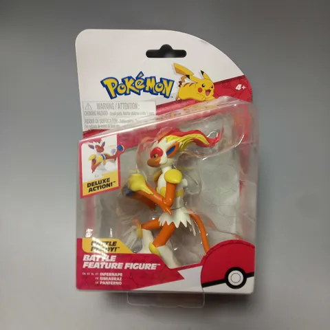 BOXED POKEMON BATTLE FEATURE FIGURE INFERNAPE W13 WITH DELUXE ACTION