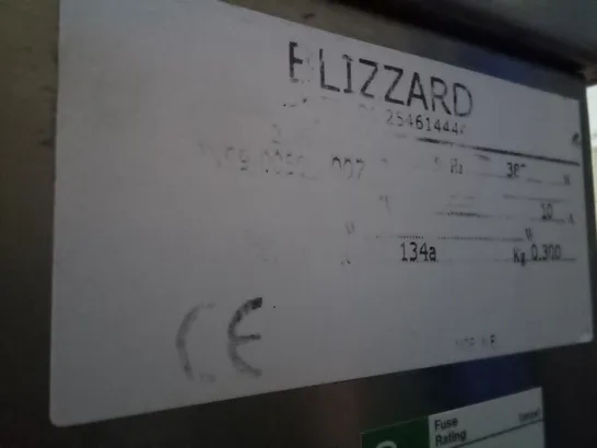 BLIZZARD 2 DOOR REFRIGERATED COUNTER