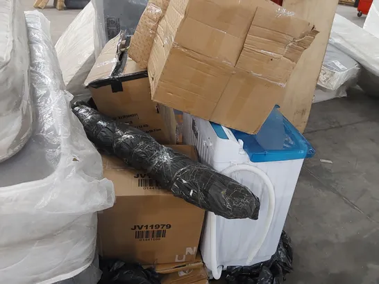 PALLET OF ASSORTED CONSUMER PRODUCTS/FURNITURE PARTS 