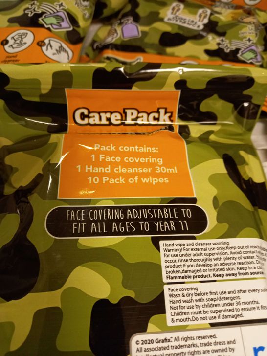 BOX OF 12 BRAND NEW RMS SAFETY CARE PACKS - CAMOUFLAGE