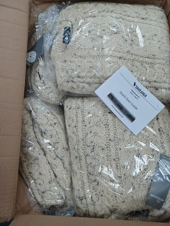 MEDIUM BOX OF WOOL MARK WOOLLY JUMPERS 