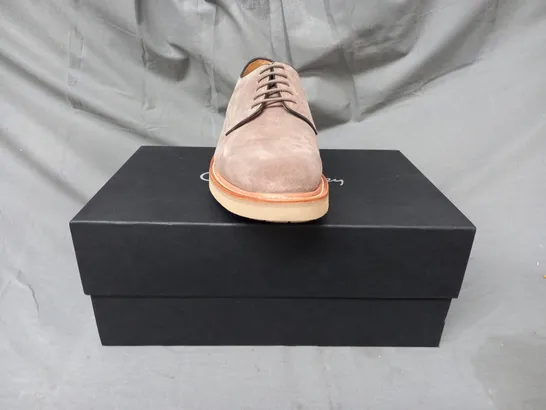 BOXED PAIR OF OLIVER SWEENEY SHOES IN TAUPE UK SIZE 9