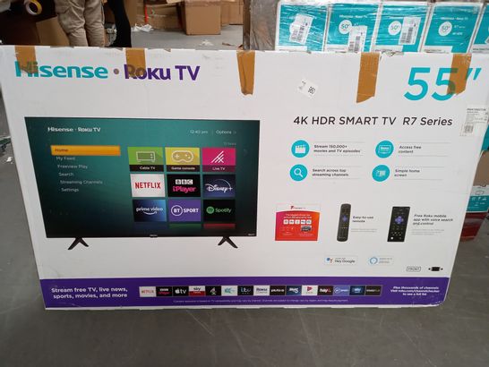 Hisense A7200GTUK Roku Smart 4K HDR LED Freeview TV 