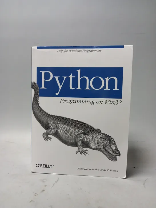 O'REILLY PYTHON PROGRAMMING ON WIN32 