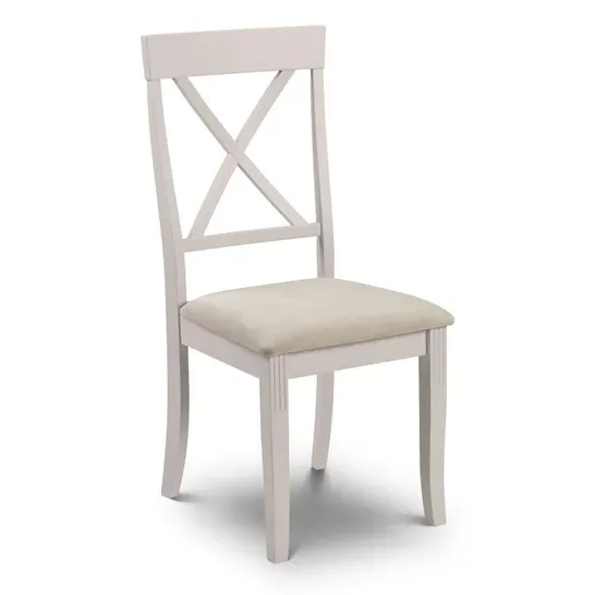 BOXED CONKLIN UPHOLSTERED DINING CHAIRS CHAIR - ELEPHANT GREY (1 BOX)