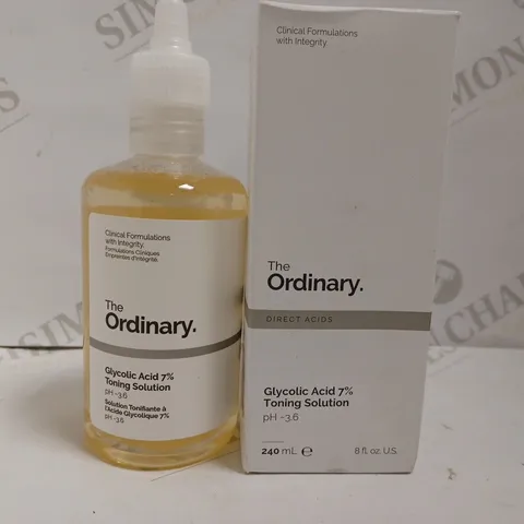 THE ORDINARY GLYCOLIC ACID 7% TONING SOLUTION - 240ML