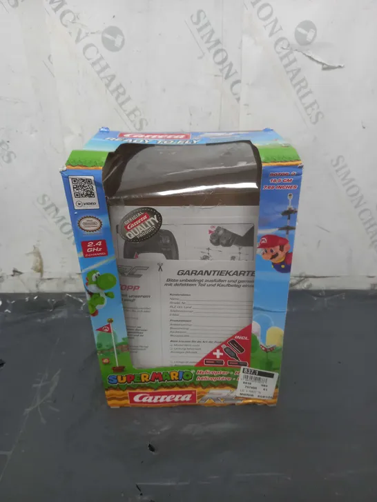 SUPER MARIO HELICOPTER CARRERA READY TO FLY RC 