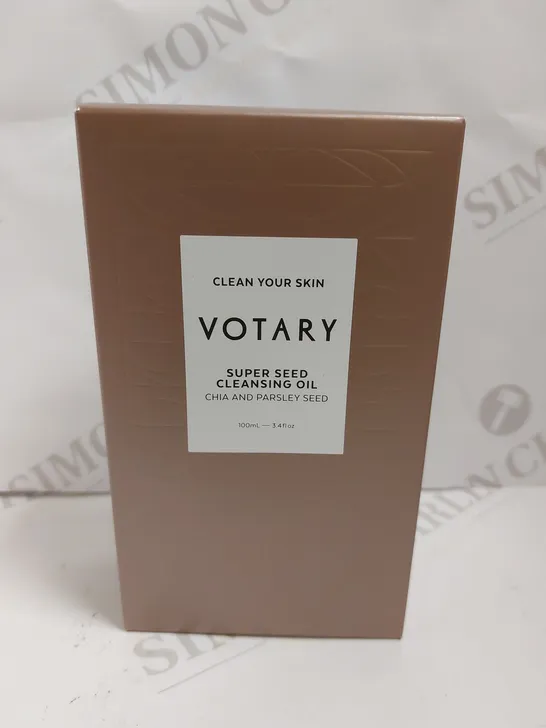 VOTARY SUPER SEED CLEANSING OIL - CHIA AND PARSLEY SEED