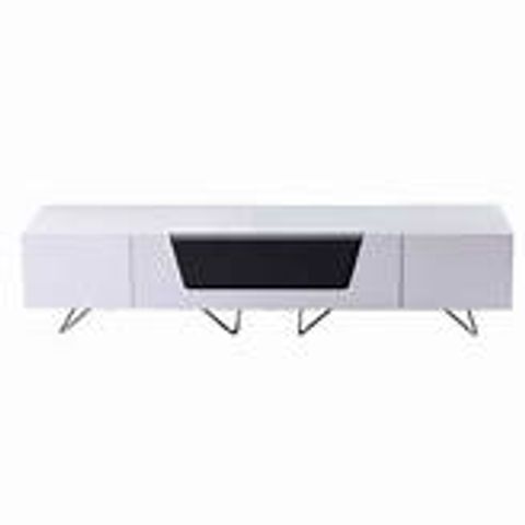 BOXED MAURICE EXTRA WIDE TV UNIT WHITE (2 BOXES)