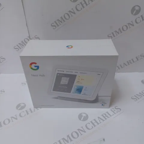 BRAND NEW BOXED GOOGLE NEST HUB 2ND GEN SMART SPEAKER WITH SCREEN - CHALK 