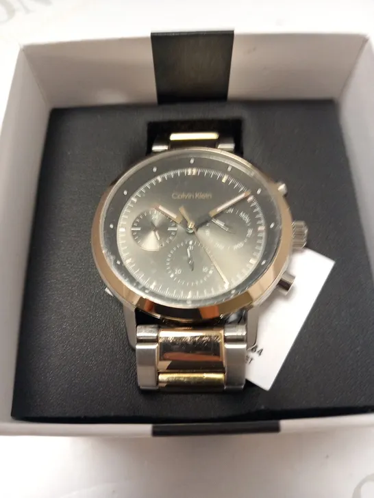 BOXED CALVIN KLEIN GAUGE MENS WRIST WATCH