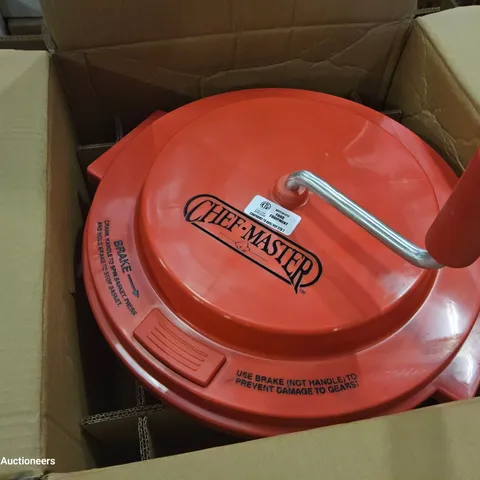 BOXED CHEF MASTER SPIN BASKET LID