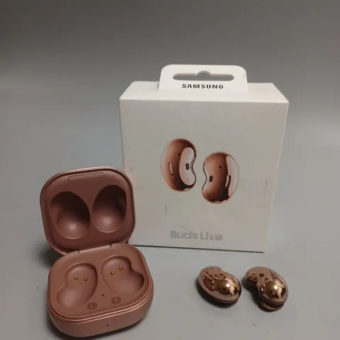 BOXED SAMSUNG GALAXY BUDS LIVE WIRELESS EARPHONES 