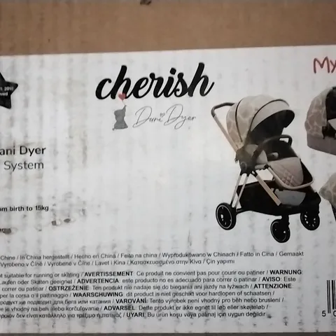 MY BABIIE CHERISH GIRAFFE TRAVEL SYSTEM MB250