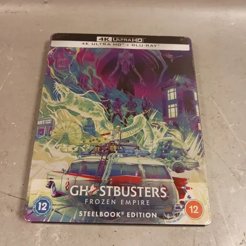 SEALED GHOSTBUSTERS FROZEN EMPIRE STEELBOOK EDITION BLU-RAY 