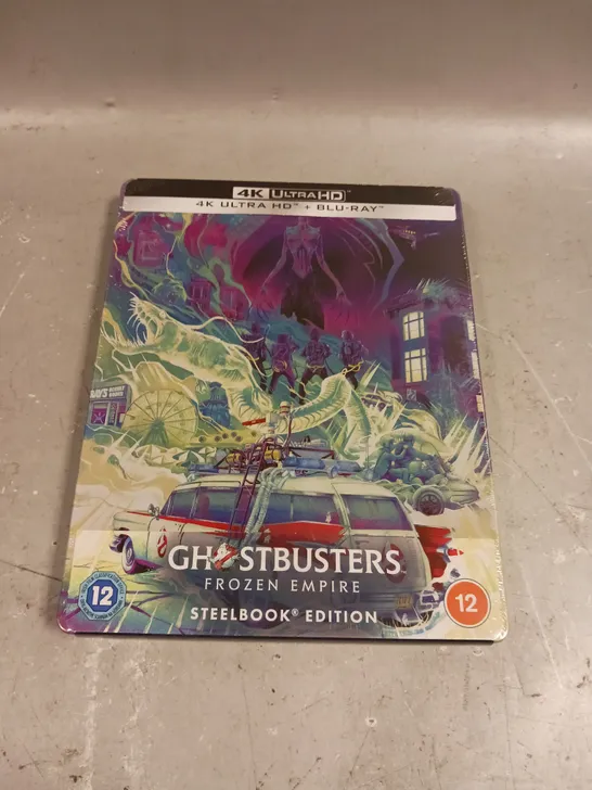 SEALED GHOSTBUSTERS FROZEN EMPIRE STEELBOOK EDITION BLU-RAY 