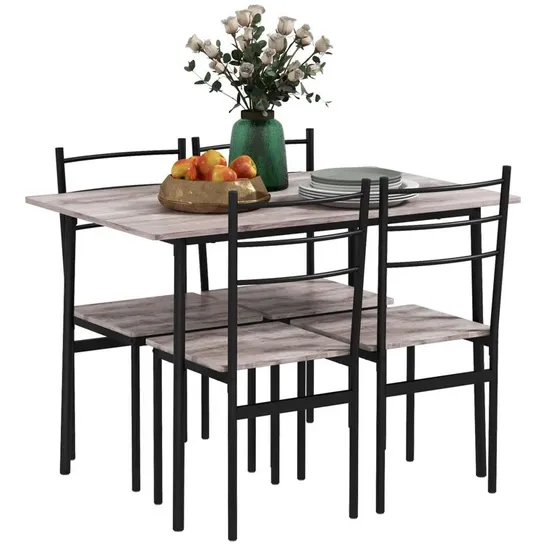 BOXED PITTSFORD 4-PERSON DINING SET