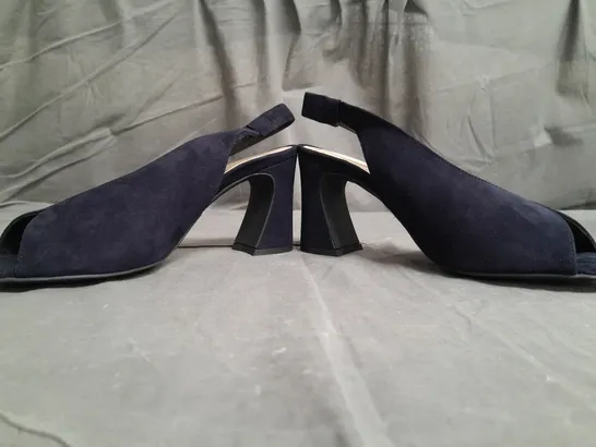 BOXED PAIR OF PAUL GREEN OPEN TOE HEELED SHOES SIZE 6.5