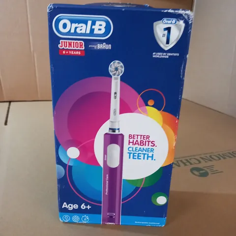 SEALED ORAL-B JUNIOUR SENSI ULTRATHIN ELECTRIC TOOTHBRUSH