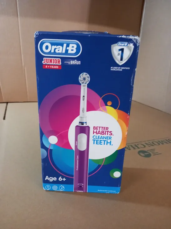 SEALED ORAL-B JUNIOUR SENSI ULTRATHIN ELECTRIC TOOTHBRUSH