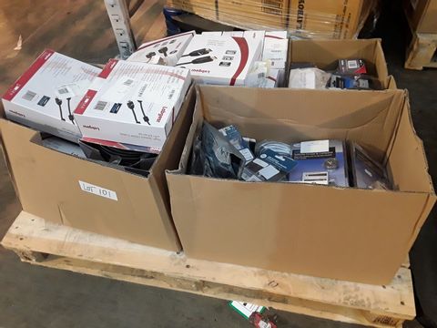 PALLET OF ASSORTED ELECTRICAL ITEMS, TO INCLUDE,