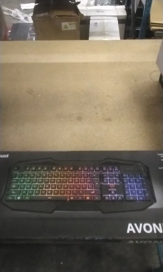 BOXED TRUST AVONN RGB KEYBOARD 