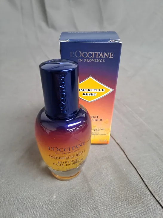 L'OCCITANE IMMORTELLE OVERNIGHT RESET OIL-IN-SERUM 30ML