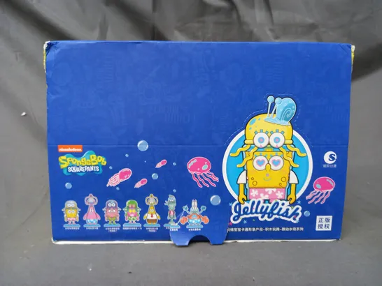 BOXED SPONGEBOB SQUAREPANTS SET OF 6 COLLECTIBLE JELLYFISH FIGURES