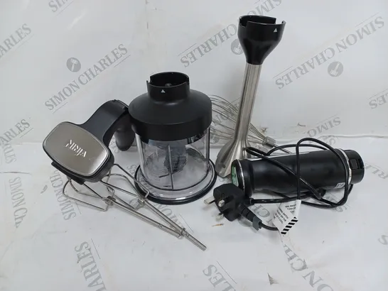 NINJA FOODI 3-IN-1 HAND BLENDER, MIXER & CHOPPER CI100UK