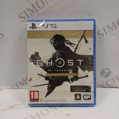 SEALED GHOST OF TSUSHIMA DIRECTORS CUT FOR THE PS5 