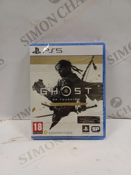 SEALED GHOST OF TSUSHIMA DIRECTORS CUT FOR THE PS5 