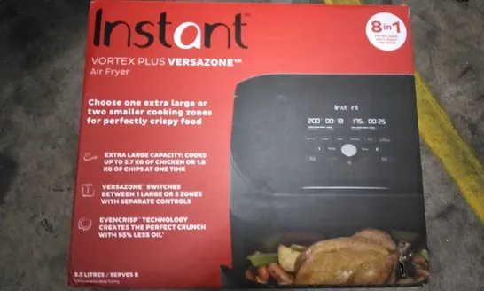 INSTANT VORTEX 8 IN 1 DUAL AIR FRYER 7.6L 