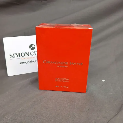 BOXED AND SEALED ORMONDE JAYNE LONDON XANDRIA EAU DE PARFUM 50ML