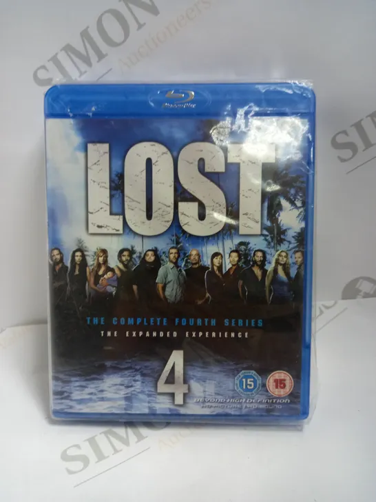 SEALED LOST THE COMPLETE FOURTH SEASON BLU-RAY DVD