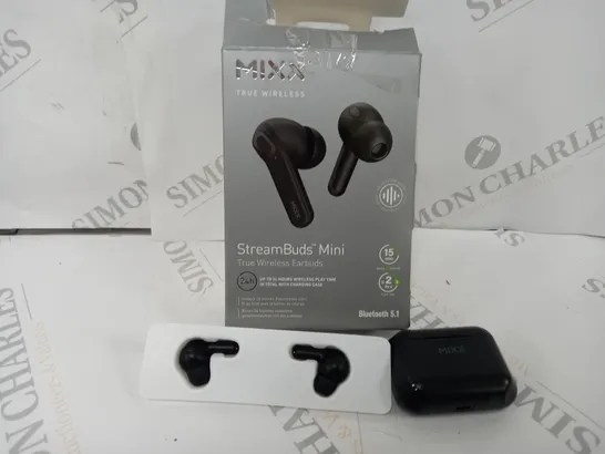 BOXED MIXX STREAMBUDS MINI TRUE WIRELESS EARBUDS