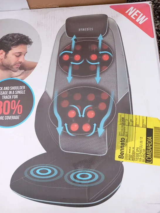 BOXED HOMEDICS SHIATSU MAX 2.5 BACK AND SHOULDER MASSAGER WITH HEAT CBS-2170-EU