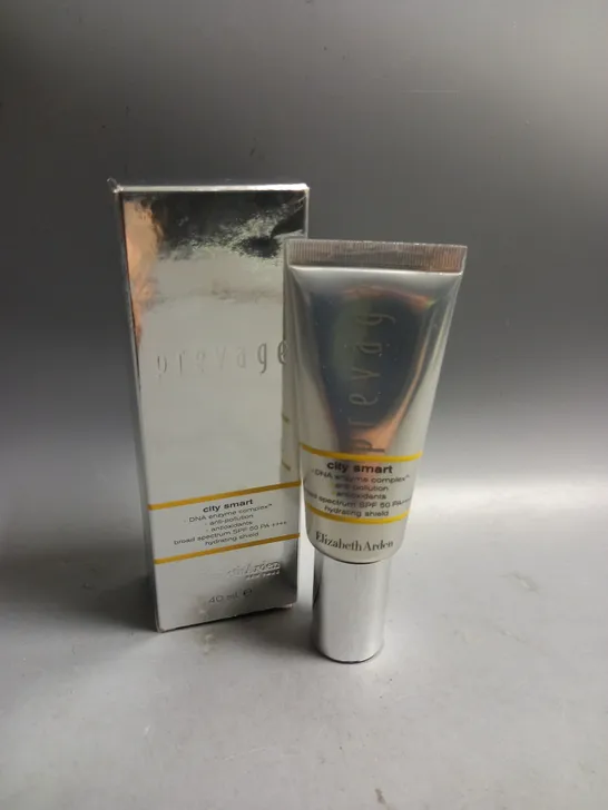 BOXED ELIZABETH ARDEN PREVAGE CITY SMART DNA ENZYME COMPLEX 40ML