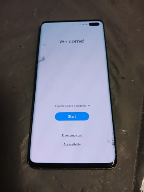 UNBOXED SAMSUNG GALAXY S10+ MOBILE PHONE 