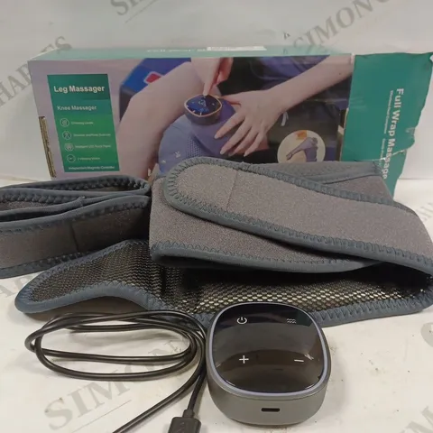 BOXED WIRELESS HEAT COMPRESS LEG/KNEE MASSAGER 