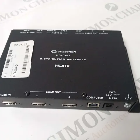 CRESTON HD-DA-2 DISTRIBUTION AMPLIFIER HDMI