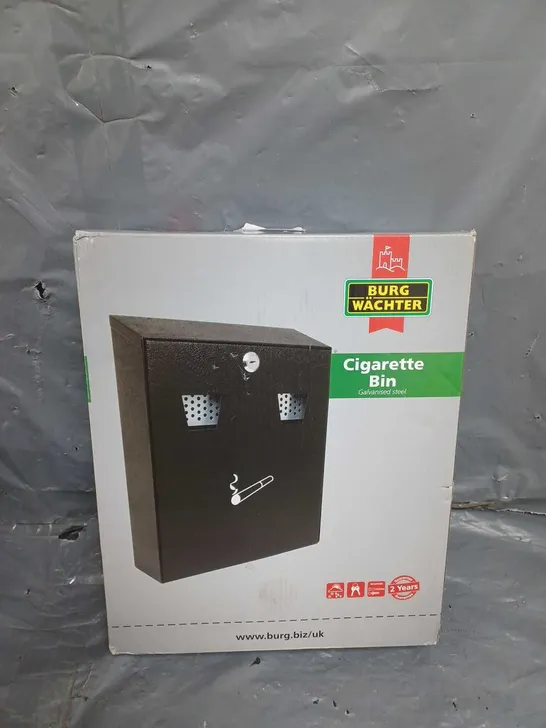 BOXED BURG WACHTER CIGARETTE BIN