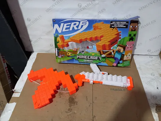 BOXED NERF MINECRAFT PILLAGER'S CROSSBOW RRP £25.99