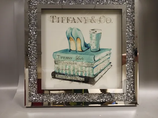 FRAMED TIFFANY & CO ART PRINT - COLLECTION ONLY