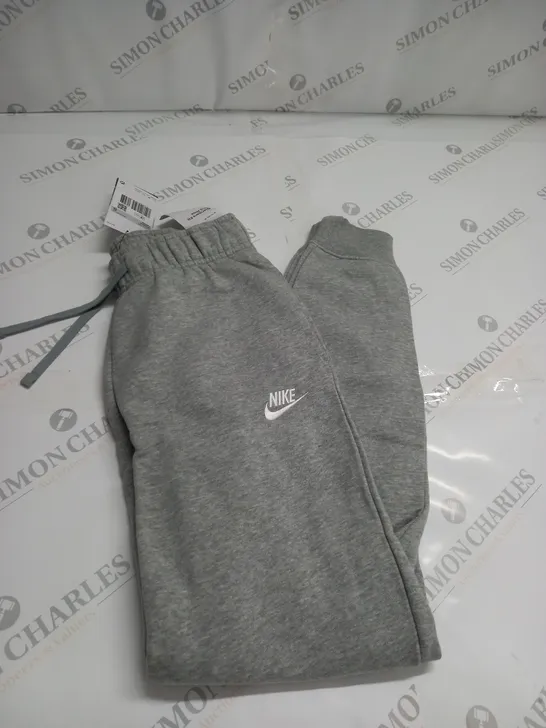 NIKE LOGO FLEECED TRACKSUIT BOTTOMS SIZE XS