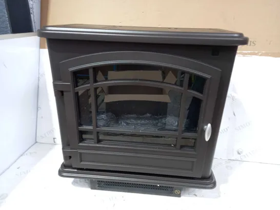 WARMLITE WINGHAM 2000W GREY ELECTRIC STOVE HEATER