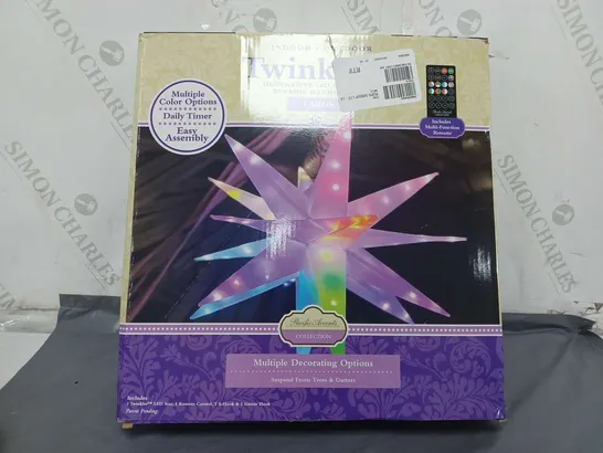 BOXED PACIFIC ACCENTS STAR BURST LIGHT